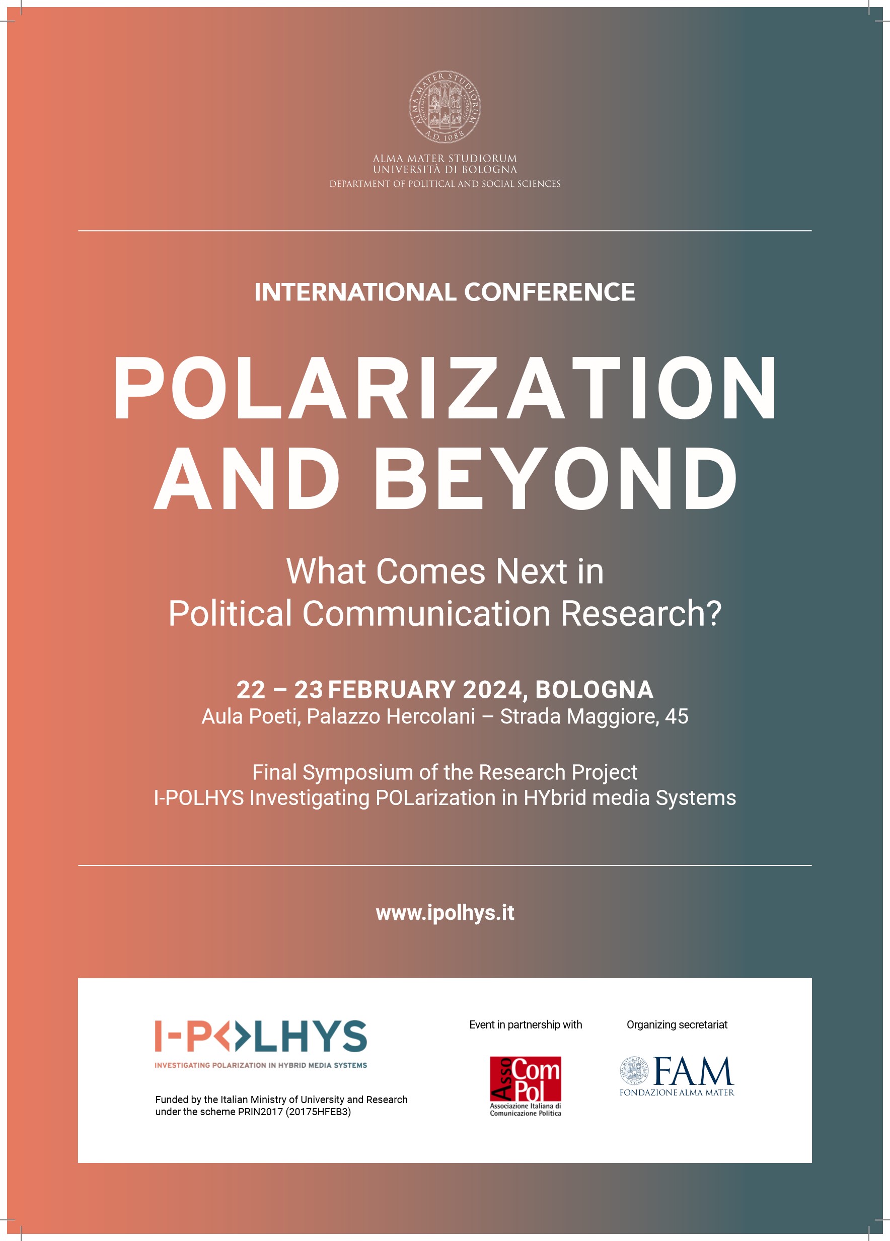 Read more about the article Final Symposium of the Research Project I-POLHYS Investigating POLarization in HYbrid media Systems